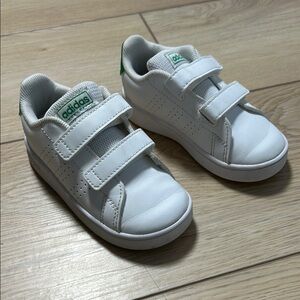 Adidas Kids White Sneakers